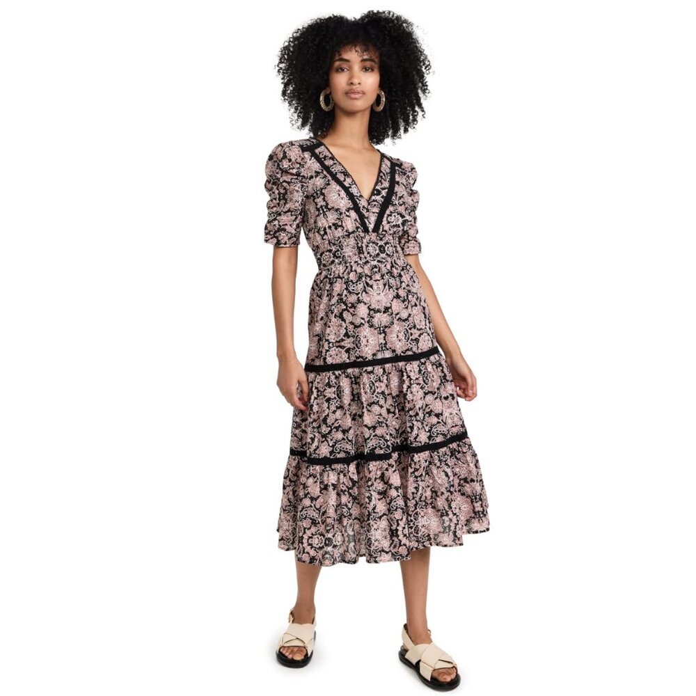 Steve Madden Boho Next Door Dress Black